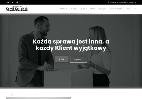Adwokat Kamil Kaliciński Kancelaria Adwokacka